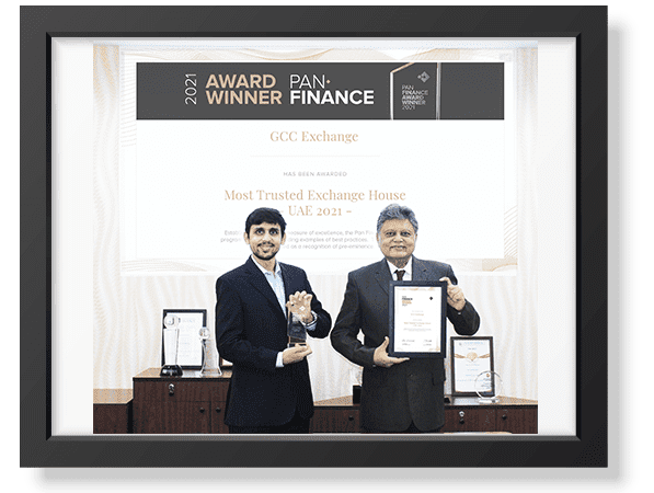 GCC Exchange Received Pan Finance Award
